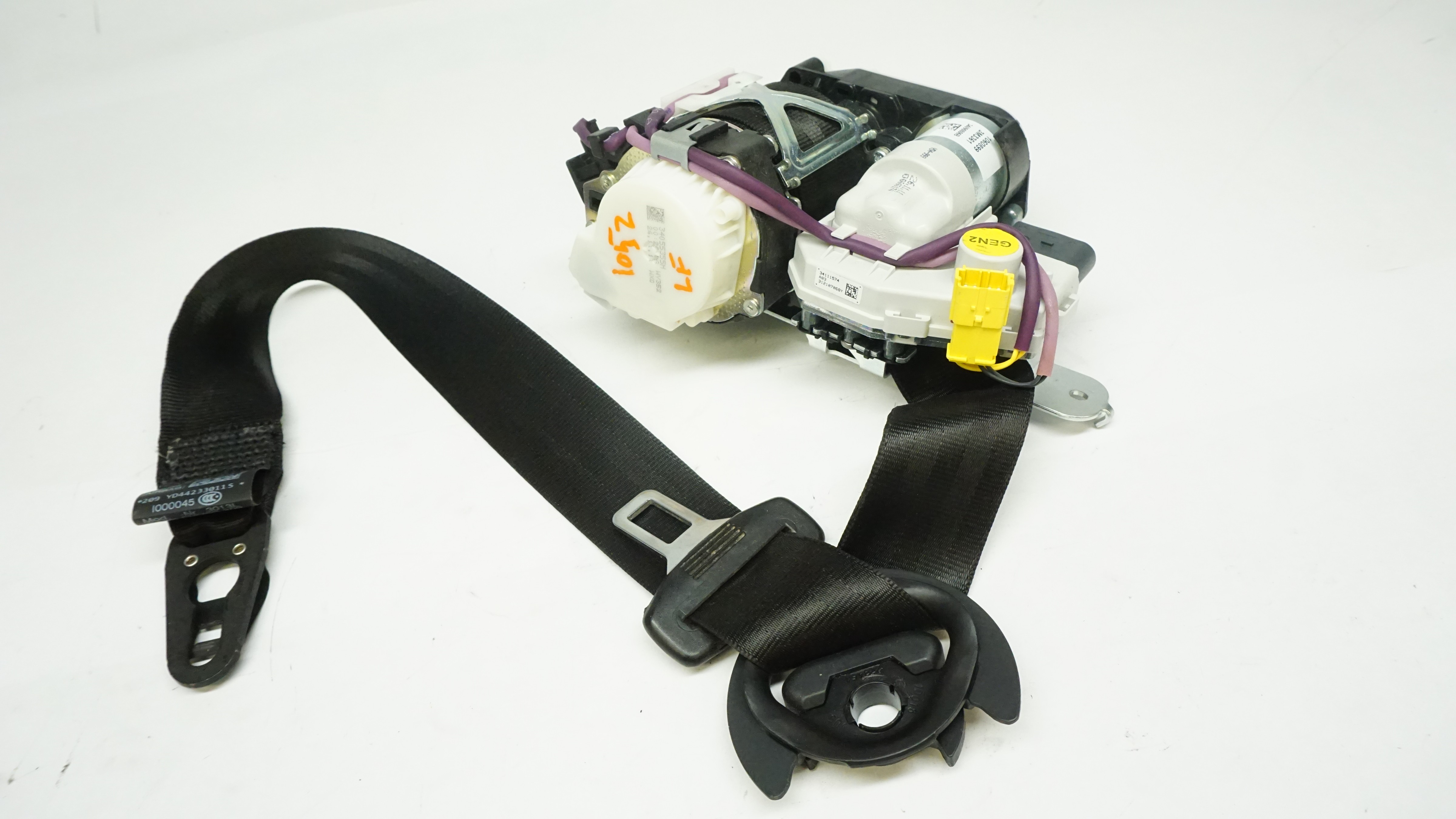 2011 2012 AUDI A8L V8 - Front Driver Seat Belt Retractor 4H0857705A