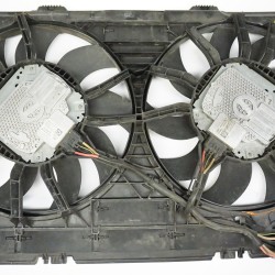 2013-2016 Audi S4 S5 SQ5 Q5 3.0L Radiator Cooling Fan Assembly 4H0121003N