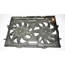 2013-2016 Audi S4 S5 SQ5 Q5 3.0L Radiator Cooling Fan Assembly 4H0121003N