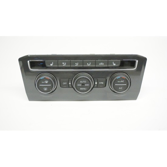 20 21 VW Tiguan Heater / Air Conditioning Controller Dual Zone Heated Seats