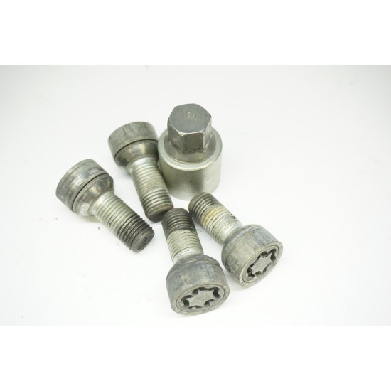 Audi Volkswagen Wheel Lock And Bolt Kit 1K0698137A