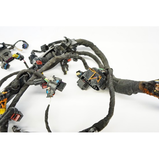 2019 2020 2021 Volkswagen Tiguan Engine Wiring Harness 06K972627HF DAMAGED