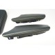 2010-2016 Audi A4 Armrest Arm Rest Trim Set White Stitching