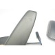 2010-2016 Audi A4 Armrest Arm Rest Trim Set White Stitching