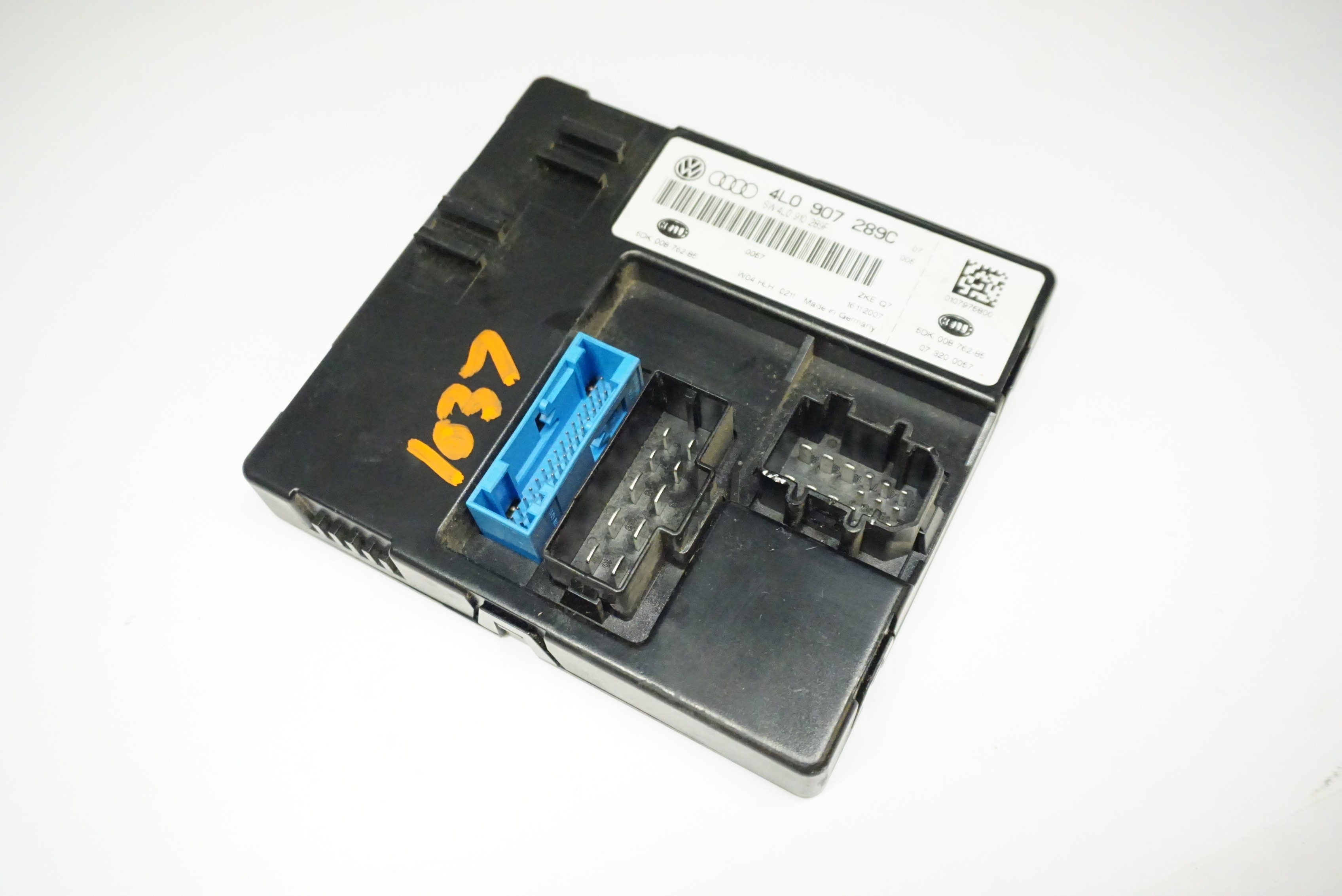 2007 2008 Audi Q7 Comfort Control Module 4L0910289F