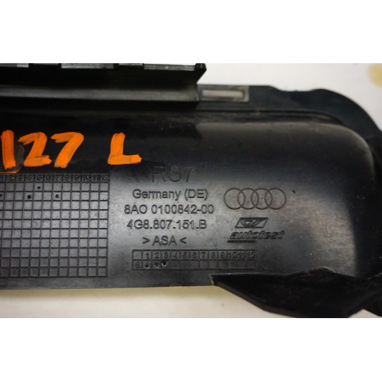 2014-2018 AUDI RS7 Left Bumper Air Guide / Duct 4G8807151B