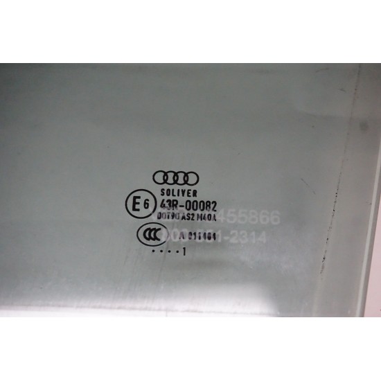 2008-2012 AUDI A5 Coupe Door Window Glass Left Front OEM