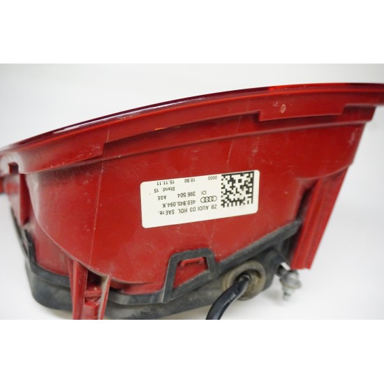 2004-2007 AUDI A8 Trunk Mounted Passenger Brake Light / Tail Light 4E0945094K
