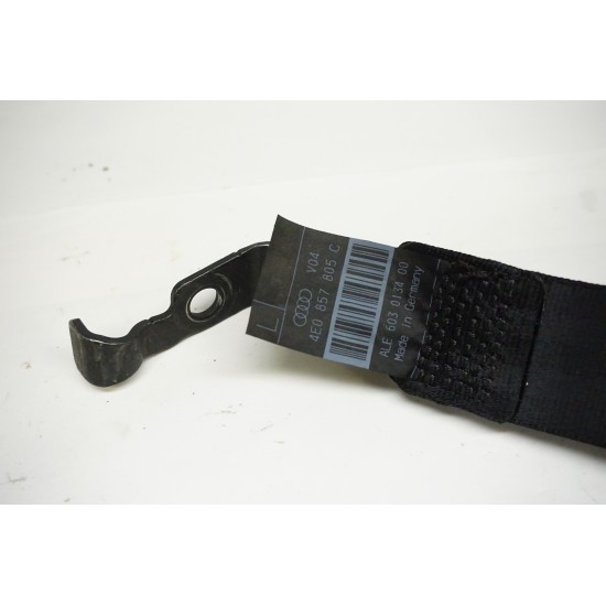 2007 AUDI S8 Rear Driver Side Seat Belt Retractor 4E0857805C