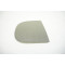 2006-2008 Audi A4 Door Speaker Cover - Right Front 8E0035420 Platinum Grey