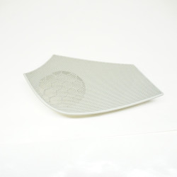 C6 AUDI A6 Door Speaker Cover Left Rear 4F0035793 Silver