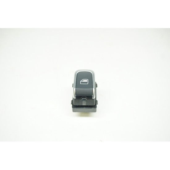 AUDI RS7 PASSENGER POWER WINDOW SWITCH CHROME 4H0-959-855-A OEM