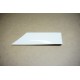 8P AUDI A3 Left Quarter Lower Molding Trim 8P4853699 WHITE LY9C