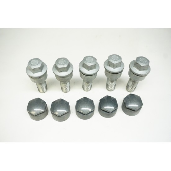 2019-2023 AUDI Q3 Wheel Lug Bolts and Caps - 5 Pack 8R0601295