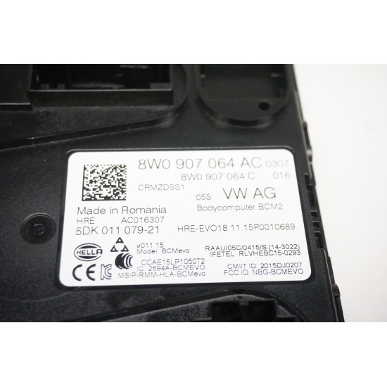 2017 AUDI A4 Body Control Module 8W0907064C