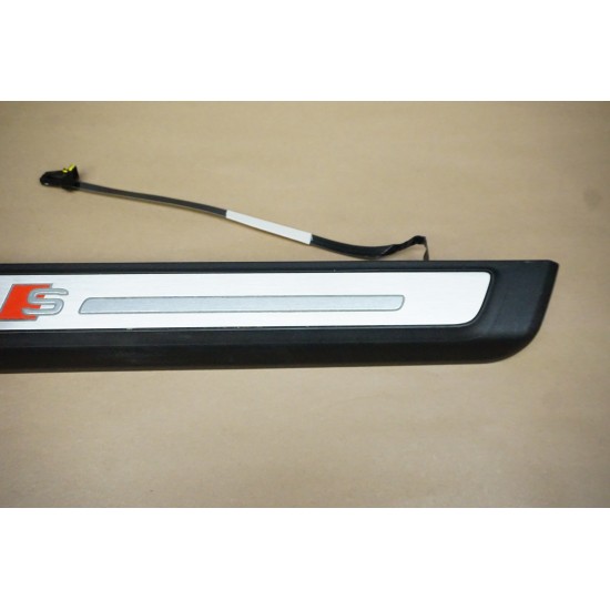 19-23 AUDI Q3 Illuminated Door Sill Plate S-Line | Driver Front | 83A947417