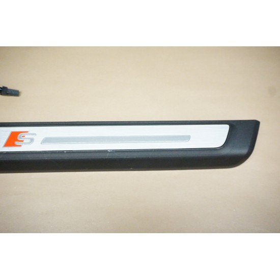 19-23 AUDI Q3 Illuminated Door Sill Plate S-Line | Passenger Front | 83A947418