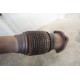 2012-2018 AUDI A6 A7 3.0L Downpipe Resonator Left 4G0254300P