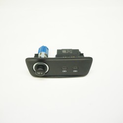 19-23 AUDI Q3 Rear Seat USB-C 12V Charger Interface 83A863324B