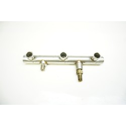 2006 AUDI A6 3.2L V6 Fuel Injector Rail RIGHT 06E130090