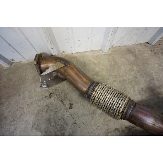 21-23 AUDI Q5 2.0T Turbo Downpipe Resonator OEM