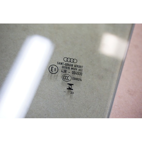 18-24 AUDI Q5 Driver Door Window Glass Non Acoustic 