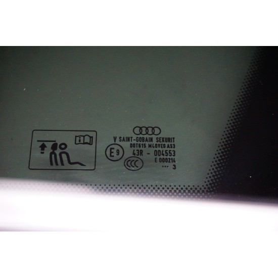 2018-2024 AUDI Q5 SUV Passenger Rear Quarter Window Glass 80A845298AE