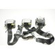 2013-2016 AUDI A4 S4 Rear Seat Belt Retractor Set BLACK