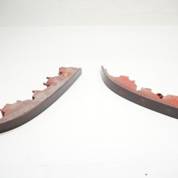 2010-2015 Audi Q7 Rear Bumper Brake Light / Tail Light Set 4L0945095A 4L0945096A