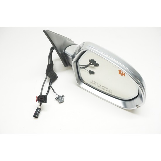 2013-2015 Audi S6 Passenger Door Mirror Assembly - Memory Blind Spot 360 Camera
