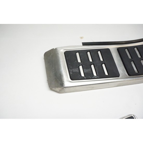 2013-2018 Audi S6 Aluminum Pedal Cover Set 4G8864777 4H0721891 4H1723173A