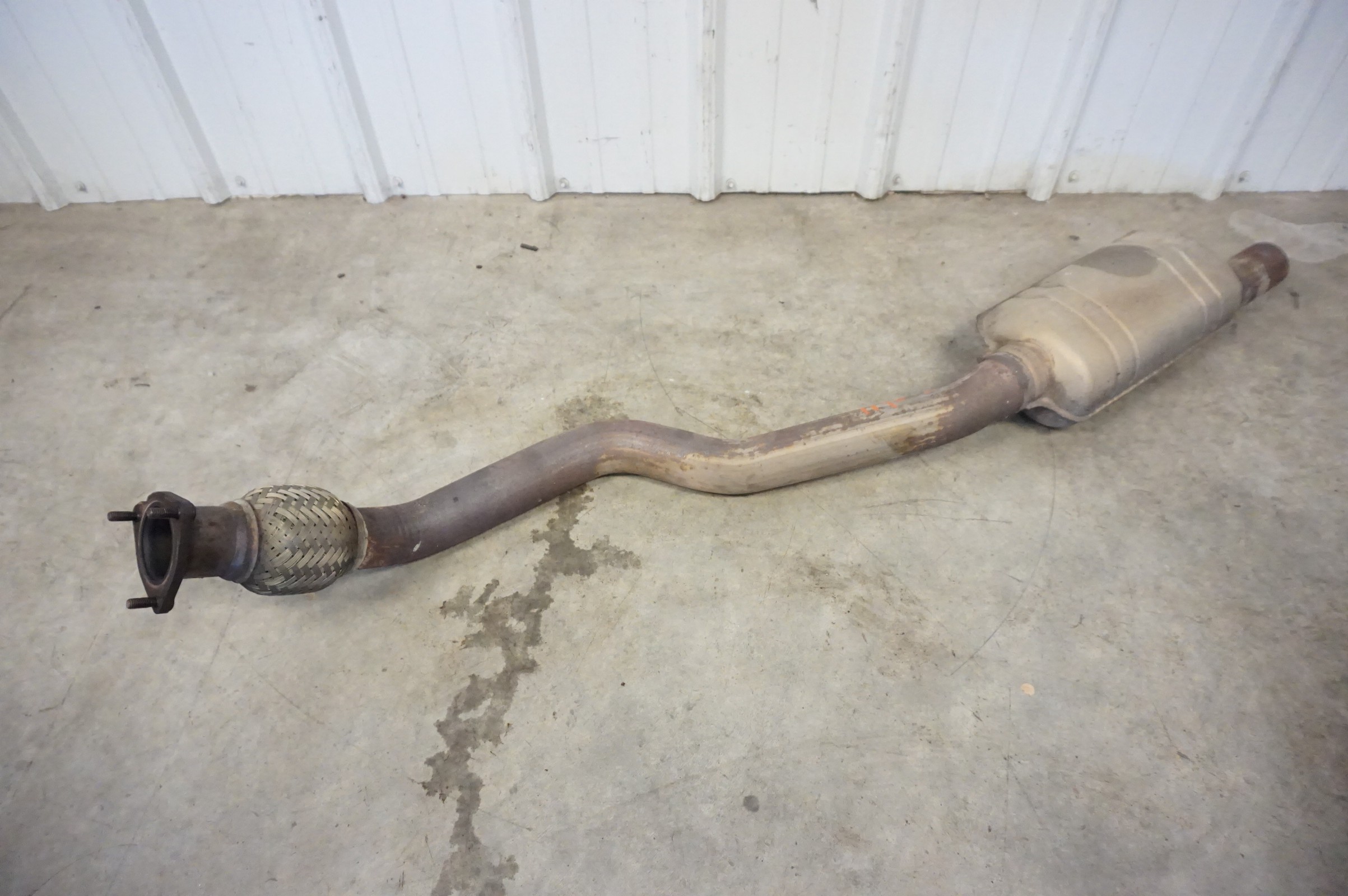 2014-2017 AUDI SQ5 Passenger Exhaust Downpipe Resonator 8K0254354C