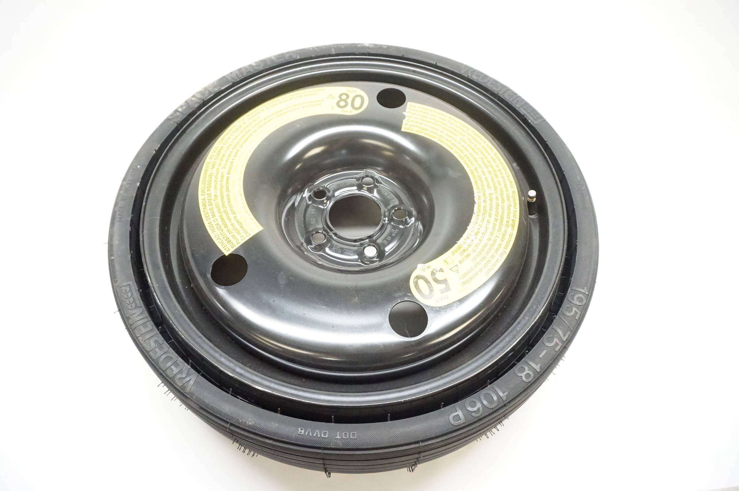 2014-2017 AUDI SQ5 Space Saving Spare Wheel & Tire 8R0601027E