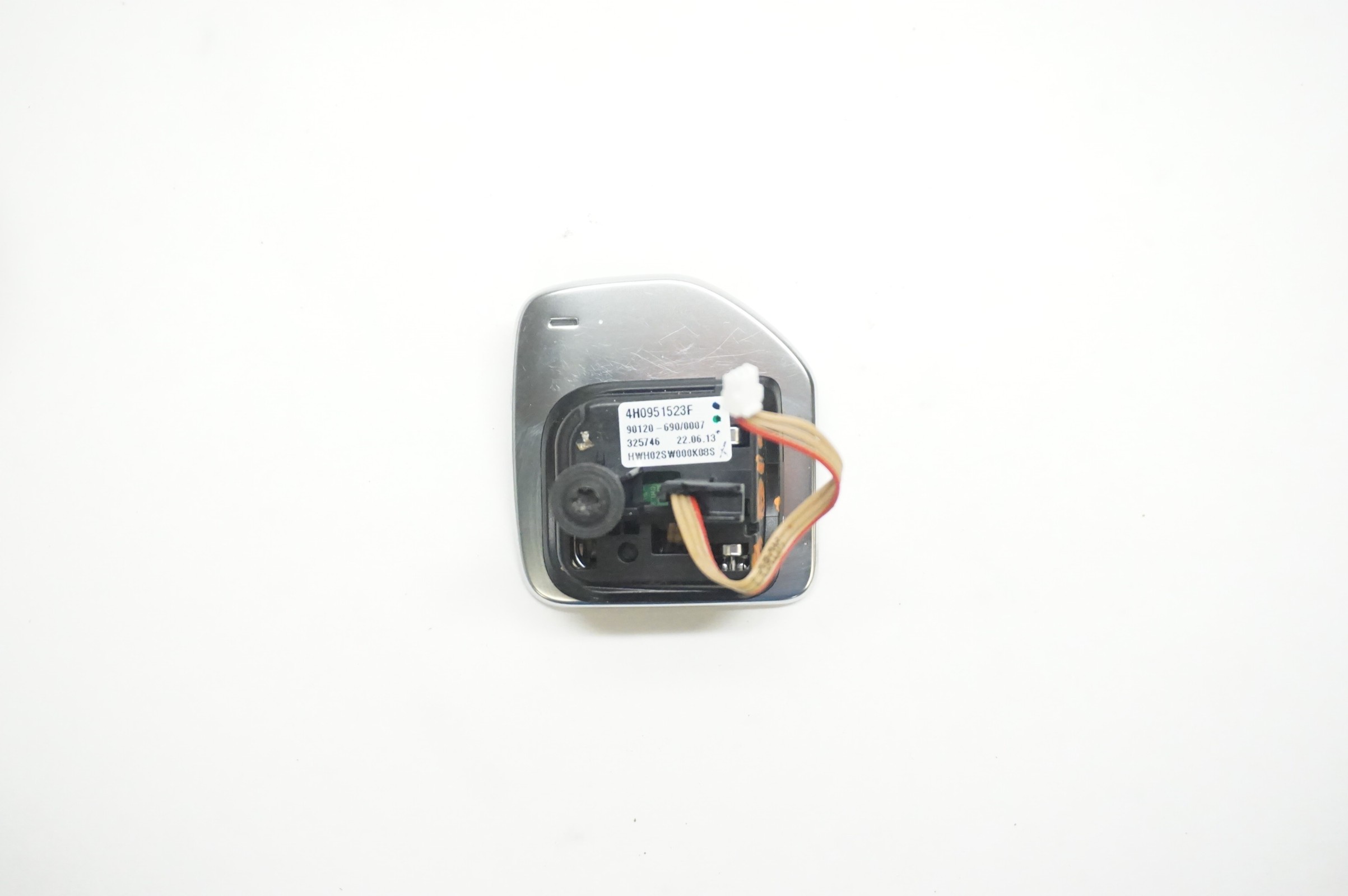 13-18 AUDI S6 S7 Steering Wheel Down Shift Paddle Button 4H0951523F OEM