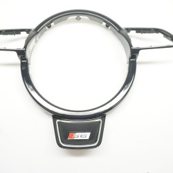2012-2018 Audi S6 3 Spoke Steering Wheel Trim Ring 4H0-419-689-B
