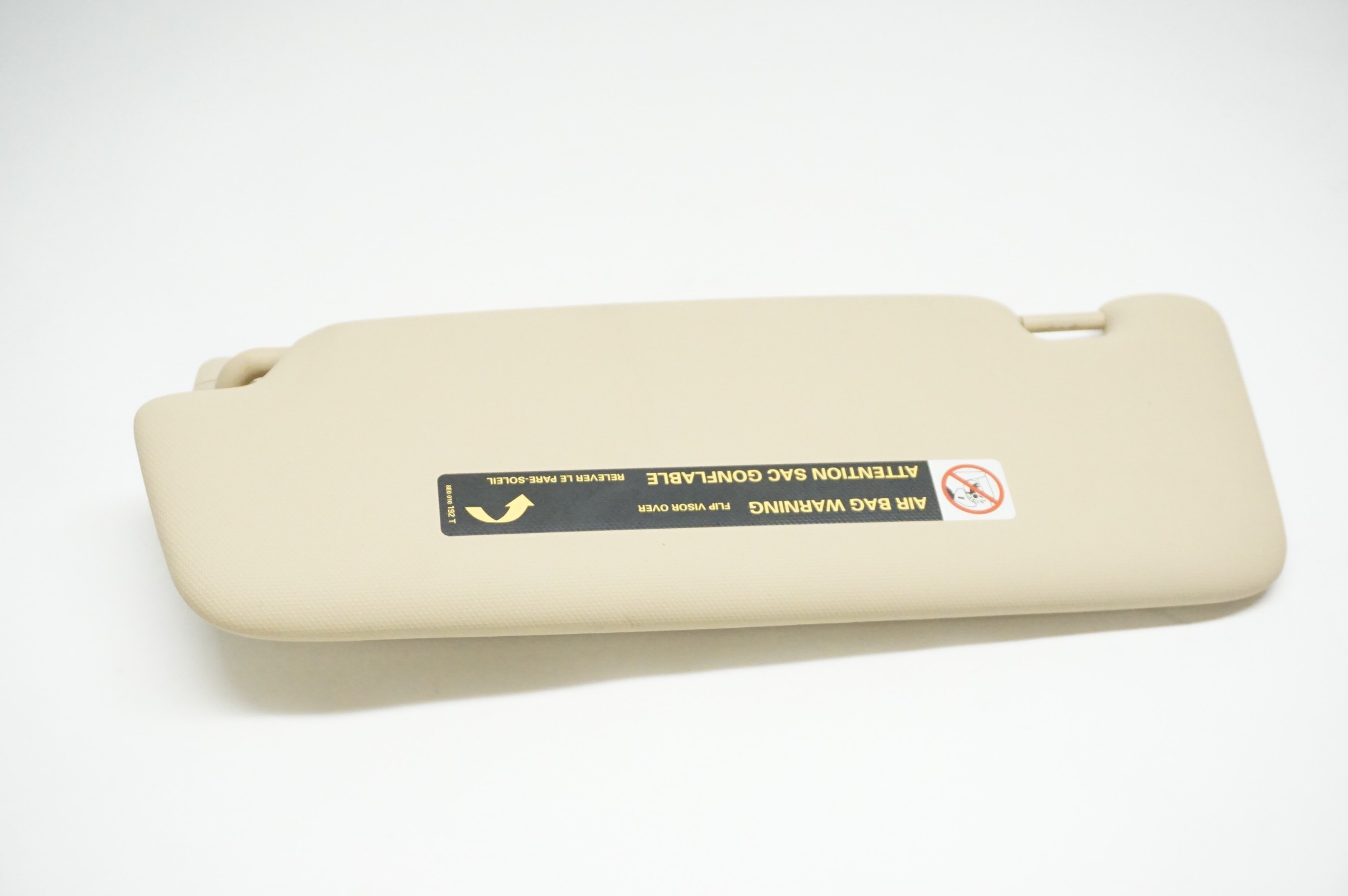 2013-2016 AUDI A4 Beige Passenger Sun Visor 8U0857552F