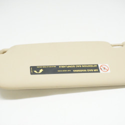 2013-2016 AUDI A4 Beige Passenger Sun Visor 8U0857552F