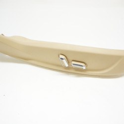 2013-2016 AUDI A4 Passenger Front Seat Switch Trim Beige 8T0881326C