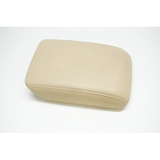 2013-2016 AUDI A4 Center Console Arm Rest Satin Beige OEM