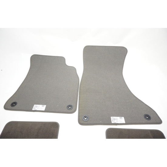 2013-2016 AUDI A4 - MOOR BROWN Carpet Floor Mat Set 8K1863691G