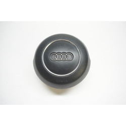 2014 2015 Audi S6 3 Spoke Steering Wheel Air Bag Black 4G0880201H