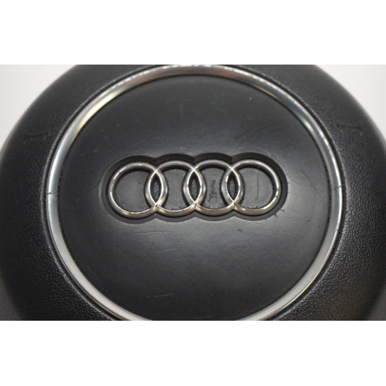 2014 2015 Audi S6 3 Spoke Steering Wheel Air Bag Black 4G0880201H