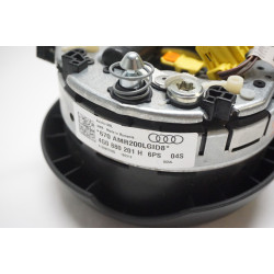 2014 2015 Audi S6 3 Spoke Steering Wheel Air Bag Black 4G0880201H