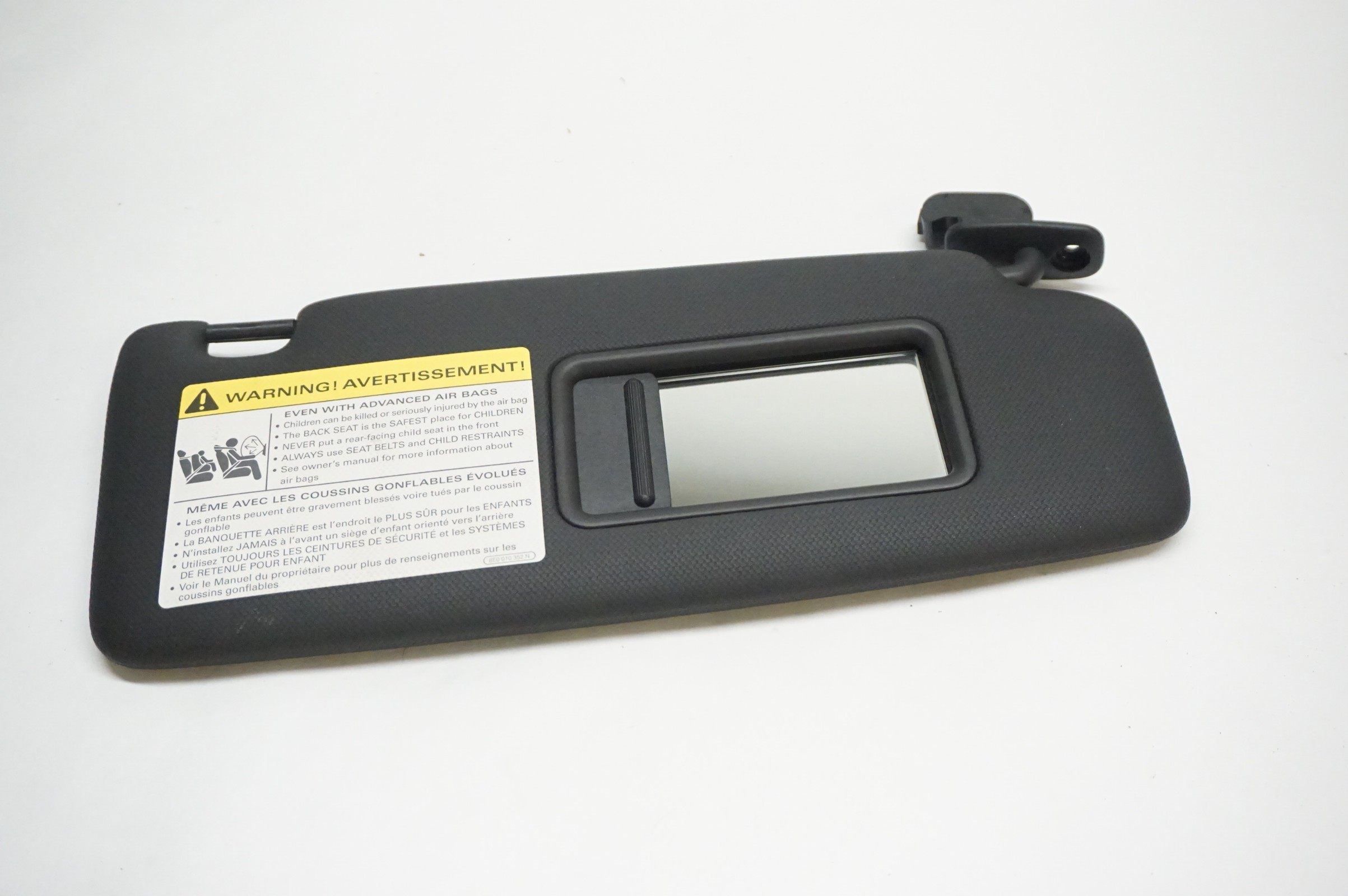 2010-2014 Audi TTS Coupe - Passenger Sun Visor Shade 8J8857552J
