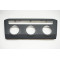 VOLKSWAGEN TAOS - HVAC CLIMATE CONTROL SURROUND TRIM 3 KNOB 2021-2024