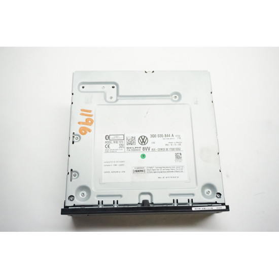 2017 Volkswagen Alltrack Multimedia Receiver CD Player SD Card Player 3Q0035844A 2017 Volkswagen Alltrack Multimedia Receiver CD Player SD Card Player 3Q0035844A